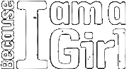 Logo - Because I am a Girl